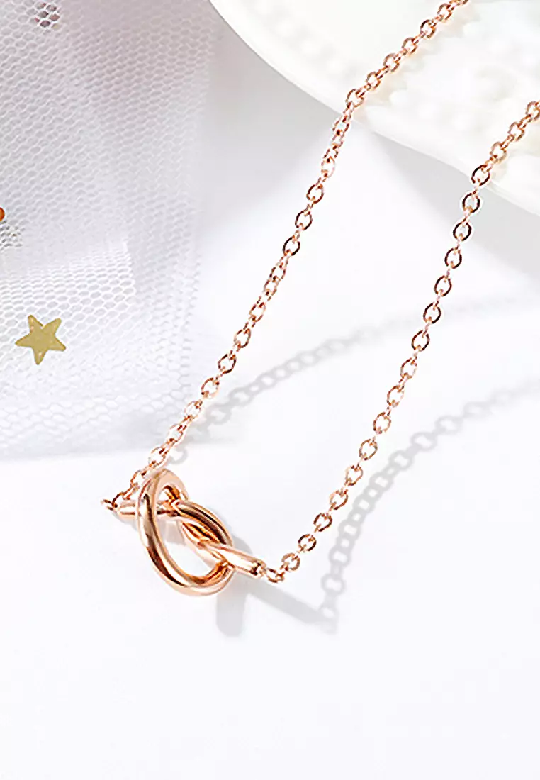Gold promise hotsell necklace