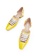 House of Avenues yellow Ladies Ribbon Bow D'Orsay Pumps 5502 Yellow 96D10SHDB0F1DCGS_3