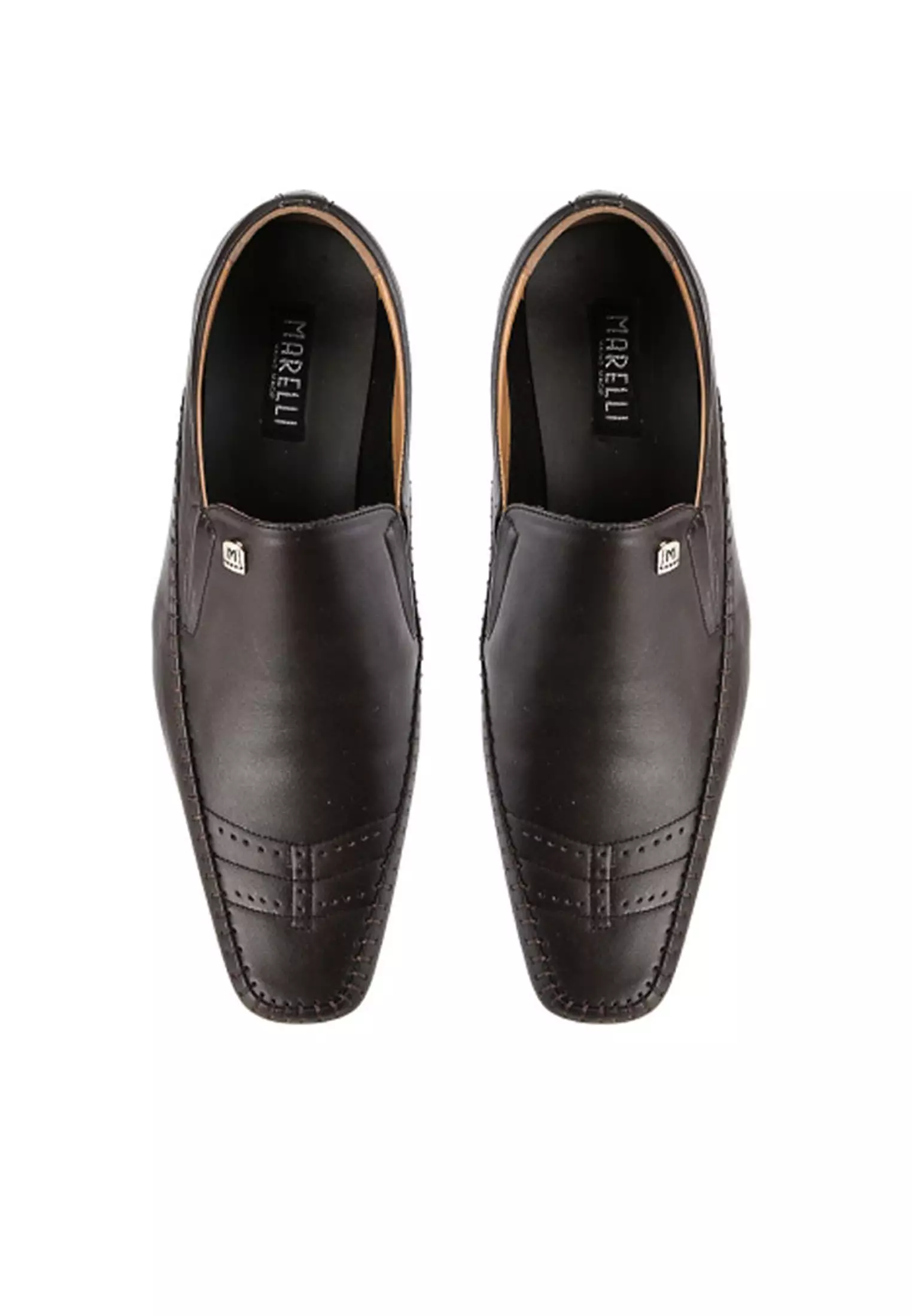 Roy Men Pantofel Dress Shoes Slip On Kulit Asli