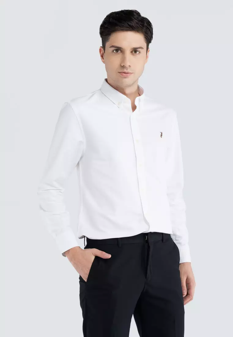 Long white polo Clearance