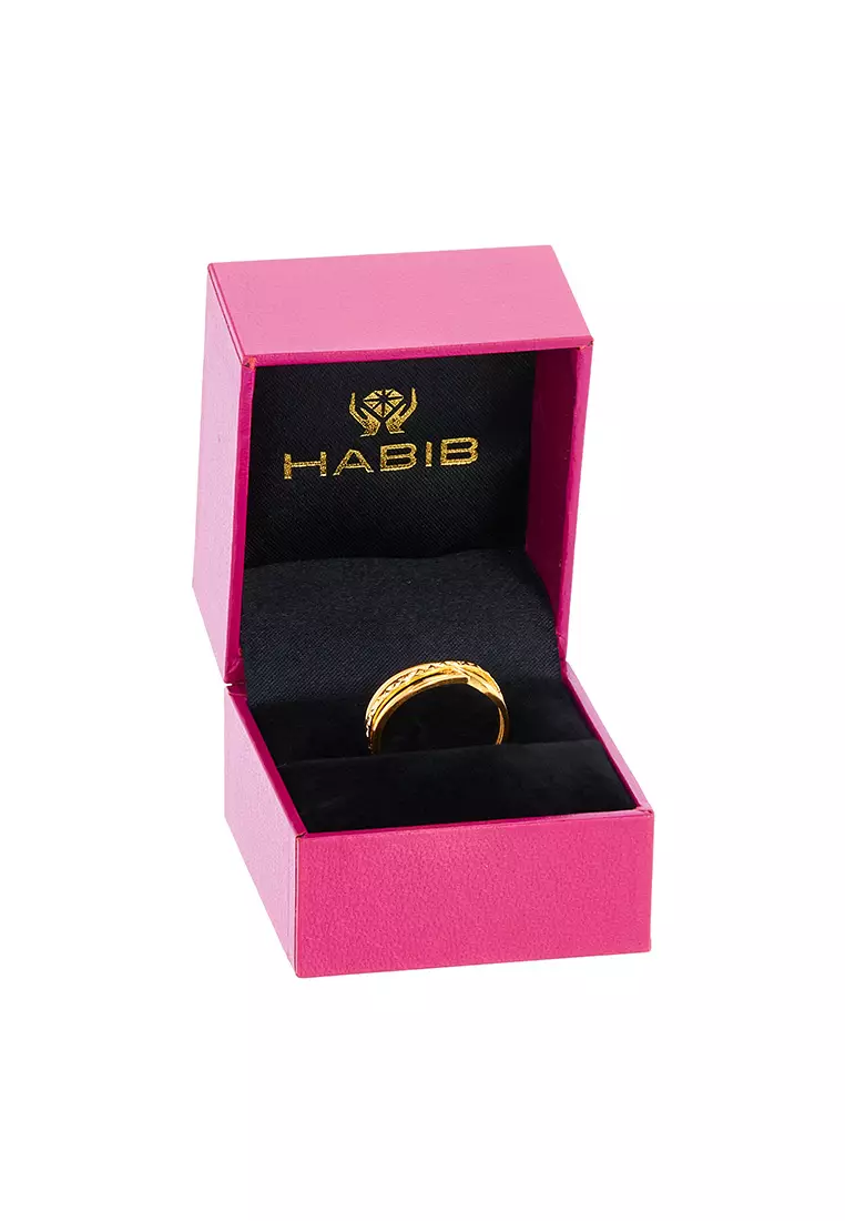 HABIB Oro Italia 916 Yellow Gold Ring GR49870523