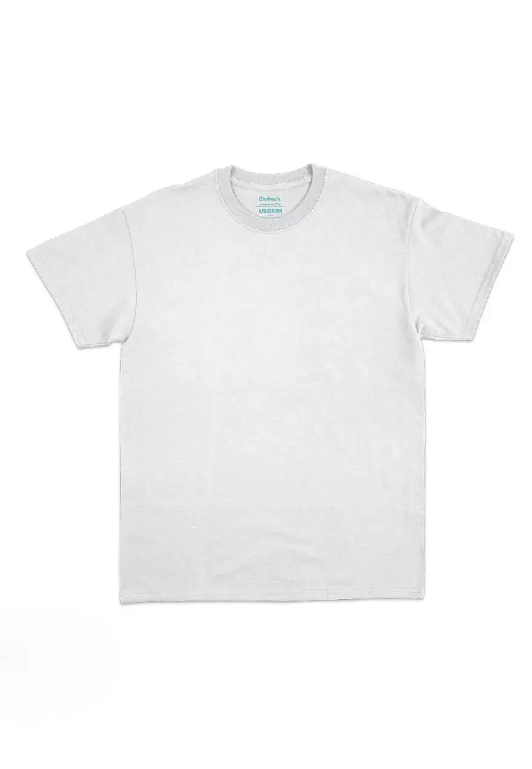 Men's Antimicrobial Cotton Classic Regular Fit Roundneck Shirt 1 Piece Umscr1