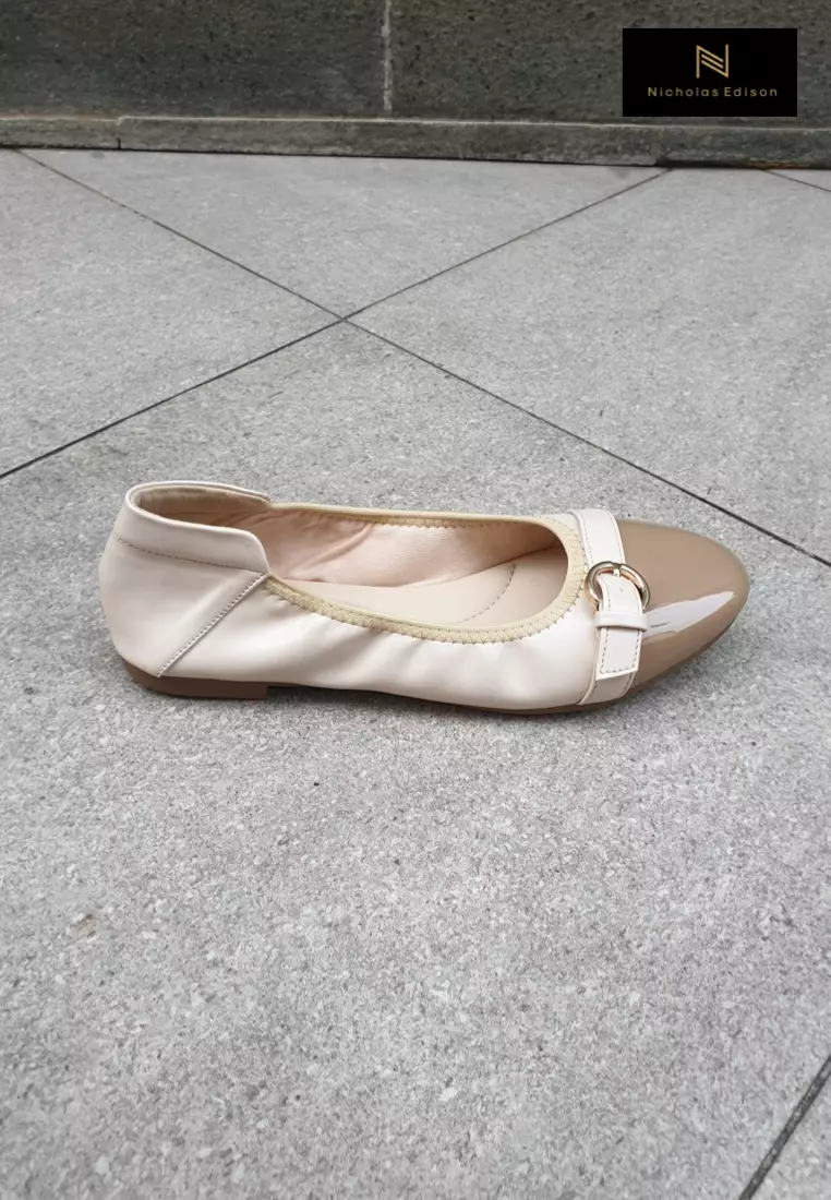 Nicholas Edison Flat Laura Cream