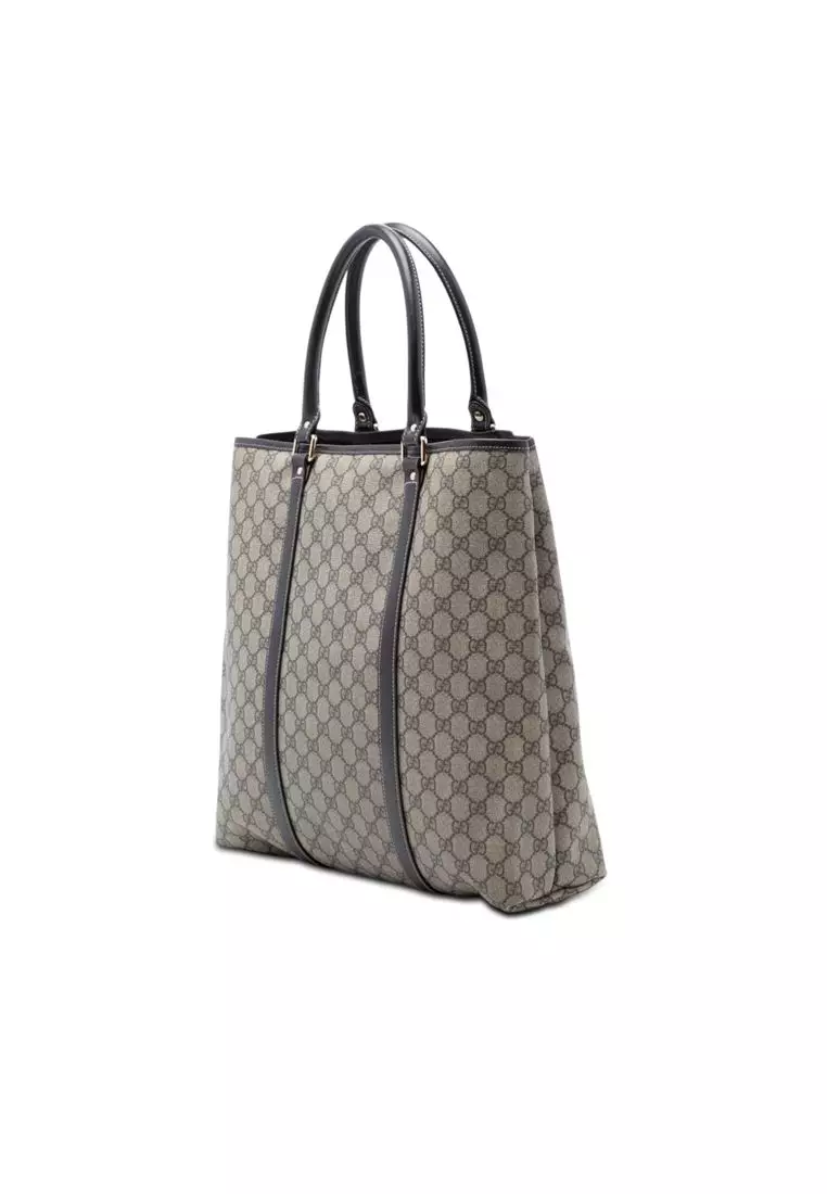 Pre-Loved Gucci Gg Supreme Joy Vertical Tote