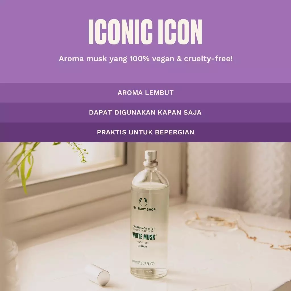 White Musk Fragrance Mist 100Ml