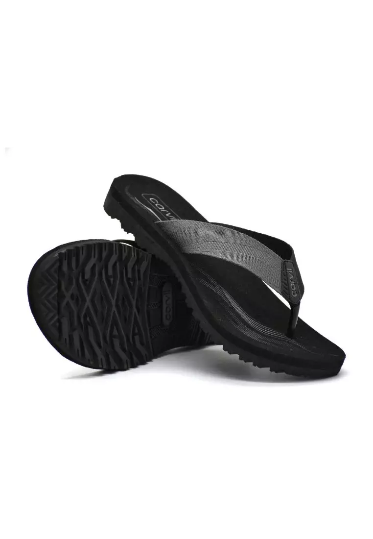 Carvil Sandal Pria Xabreno-M Black/Grey