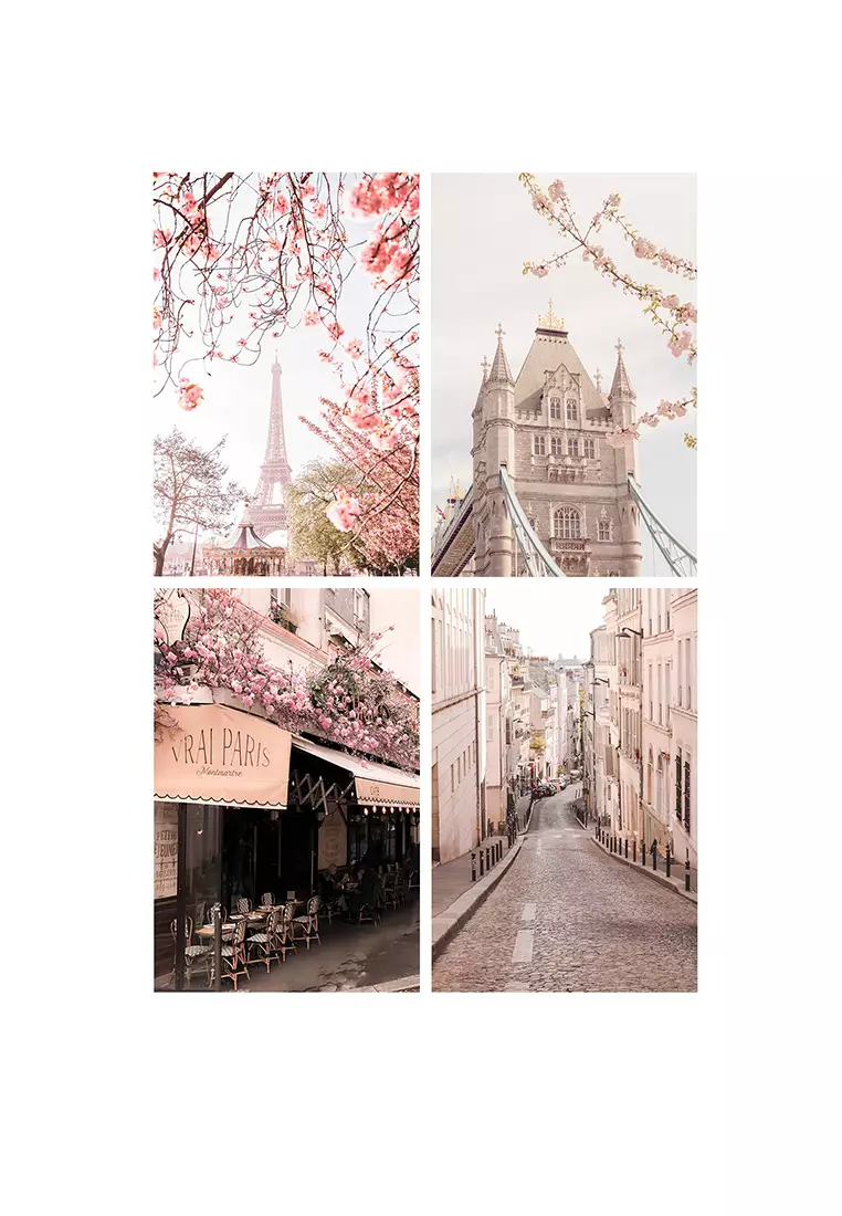 Buy At Home Set of 2 Juliet Wall Art Canvas A 2024 Online ZALORA