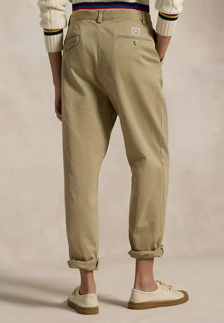 Buy Polo Ralph Lauren Whitman Relaxed Fit Pleated Chino Pant 2026