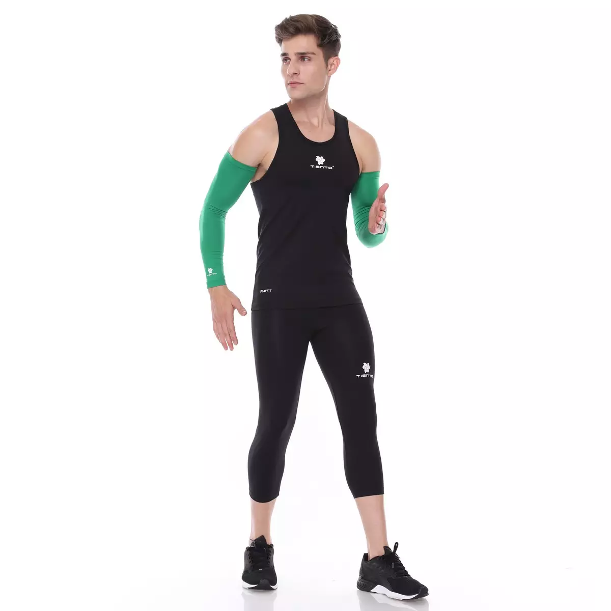 Manset Tangan / Hand Sleeve/ Arm Sleeve Green Men