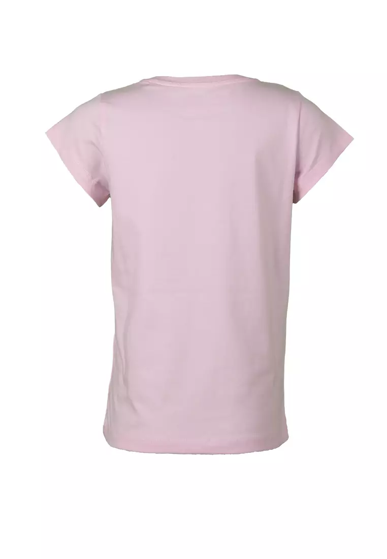 Pito DIto Girl Lucilla Kaos Tangan Pendek Anak Perempuan Warna Pink