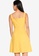 ZALORA BASICS yellow Mini Buckle Straps Dress 8BF26AAB6E615AGS_2