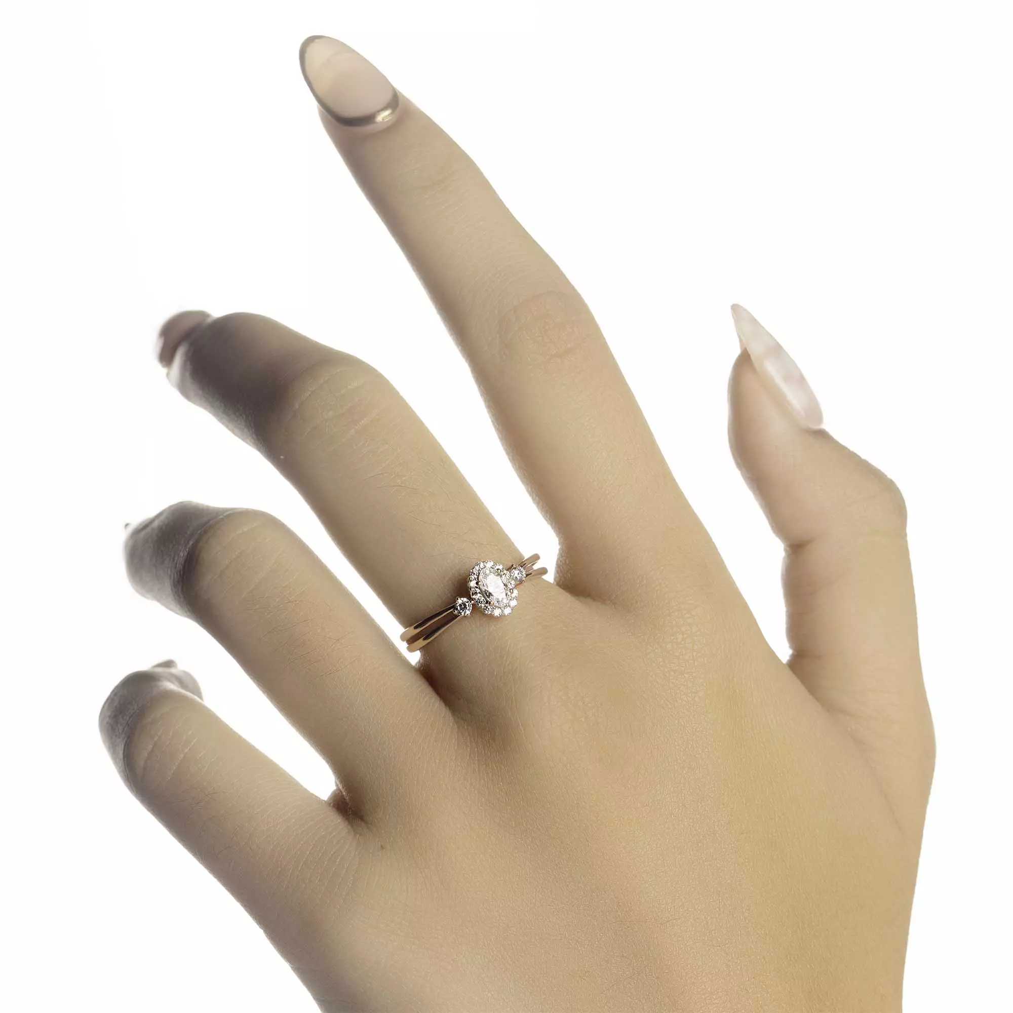 Cincin Emas 8K - Maza Gold Ring - Tally Collection - Juene Jewelry
