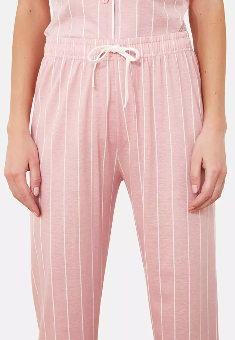 Striped Pajamas Set