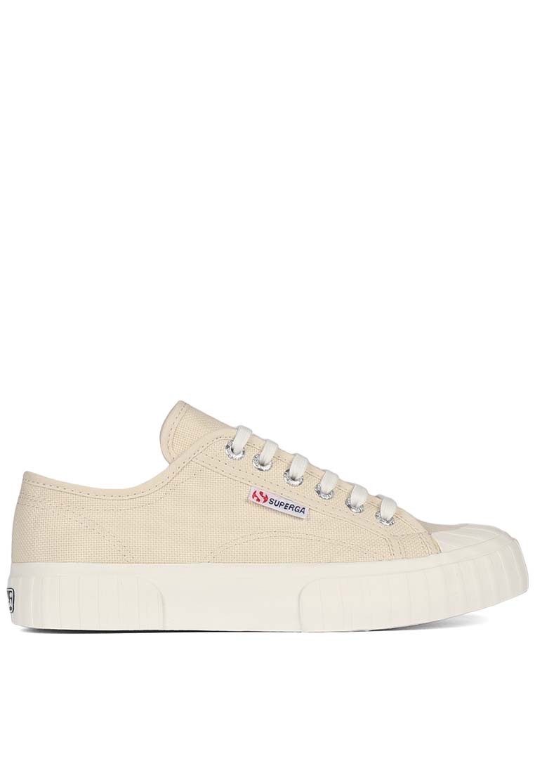 SUPERGA 2630 STRIPE BEIGE LIGHT EGGSHELL FULL AVORIO