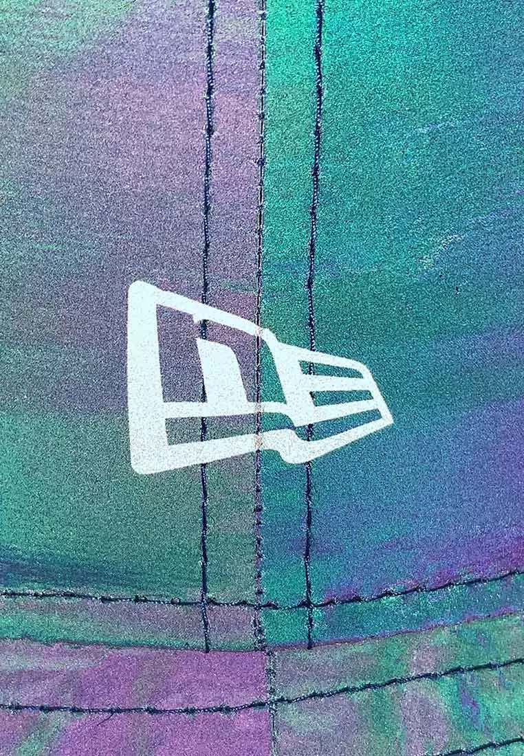 Wordmark Color Reflective Dark Blue Bucket Hat