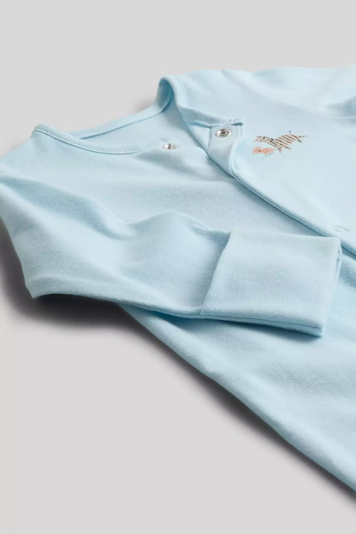 Jual Mothercare Mothercare 3 Pack Safari Footless Sleepsuits ...