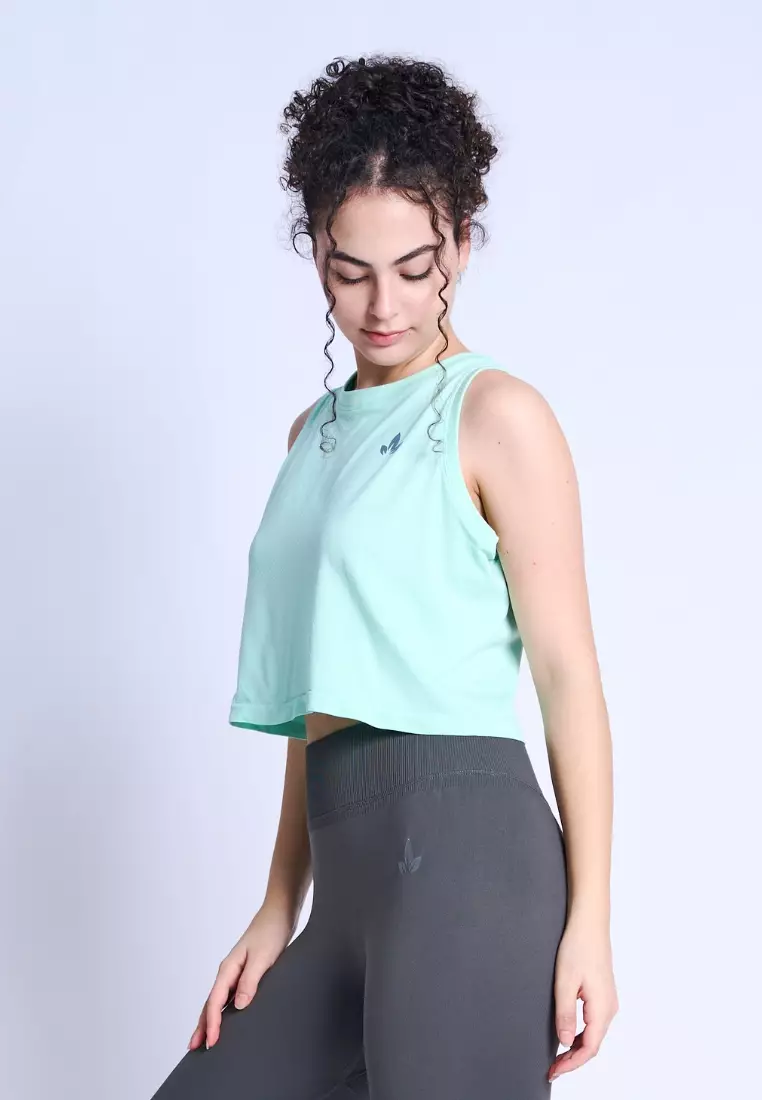 Clea Running Crop Top