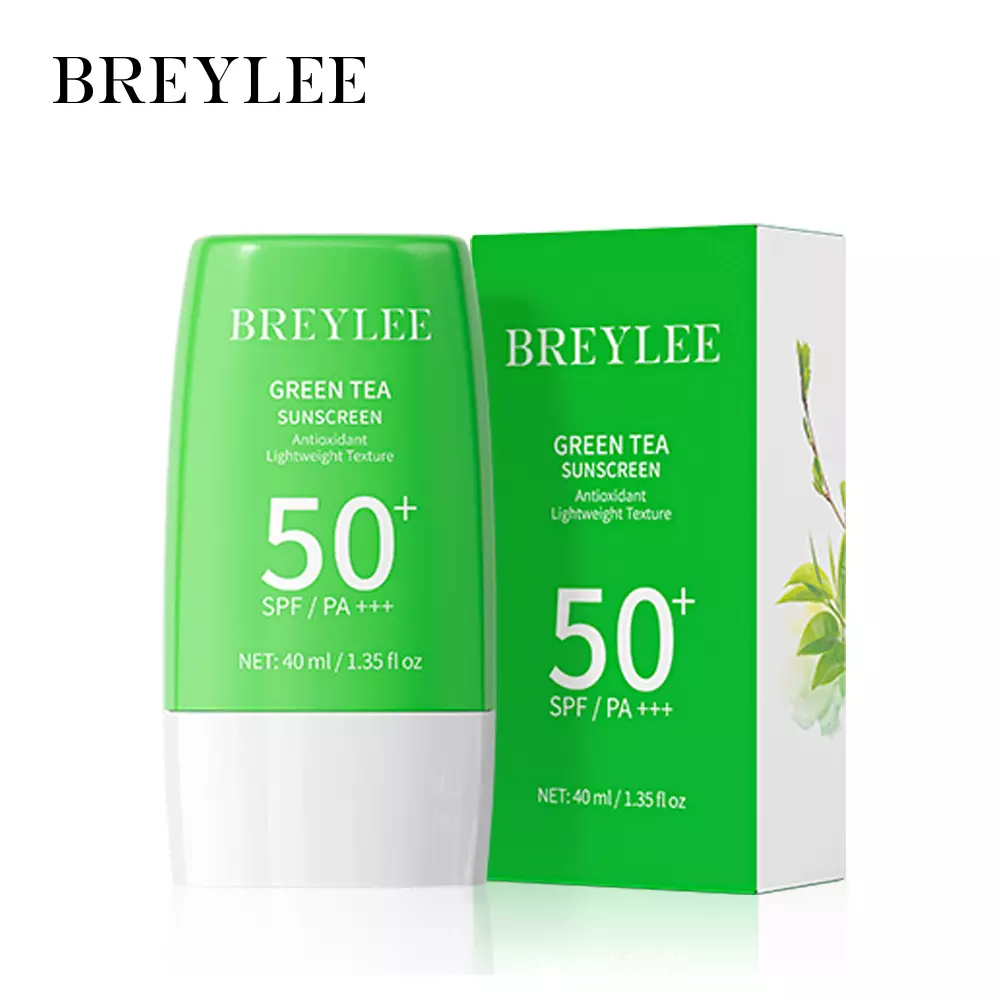 BREYLEE UV Sunscreen Cream - Green Tea (40ml)
