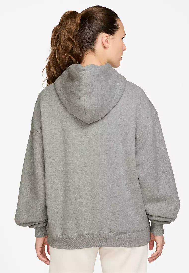 Studio Fleece Medium Weight Oversized Full-Zip Hoodie
