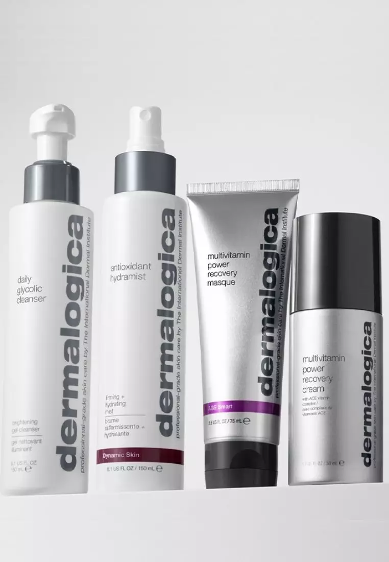 daily glycolic cleanser, brightens dull, uneven skin tone