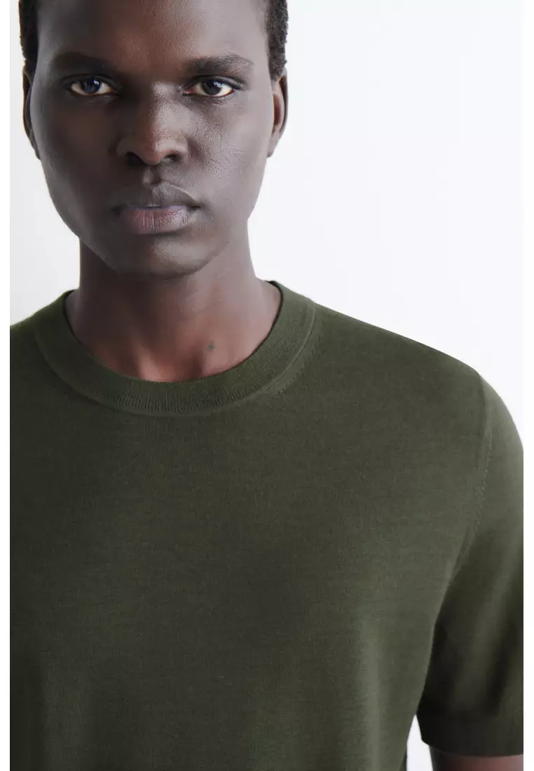 SLIM MERINO WOOL T-SHIRT