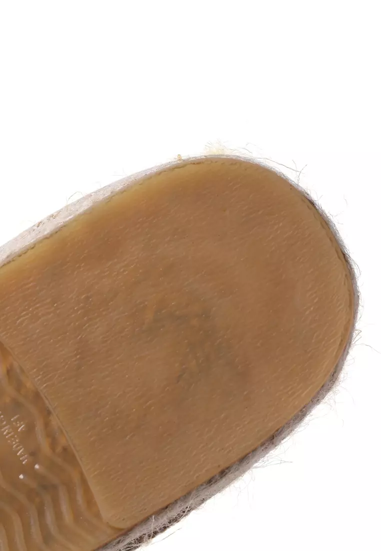 厚底帆布草編麻底鞋 HB87