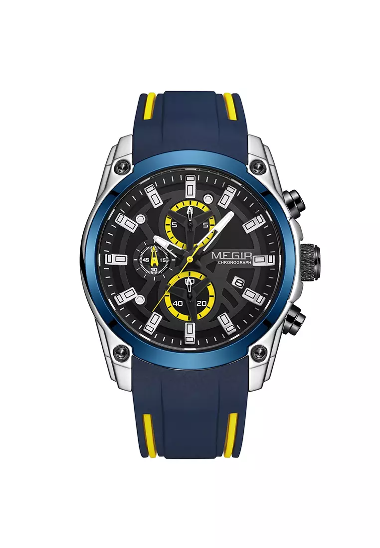 Buy MEGIR MEGIR Plasma Men Quartz Watch Sports Military Watches