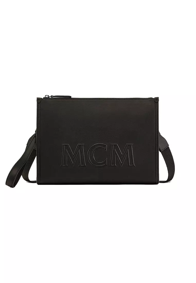 black mcm crossbody bag