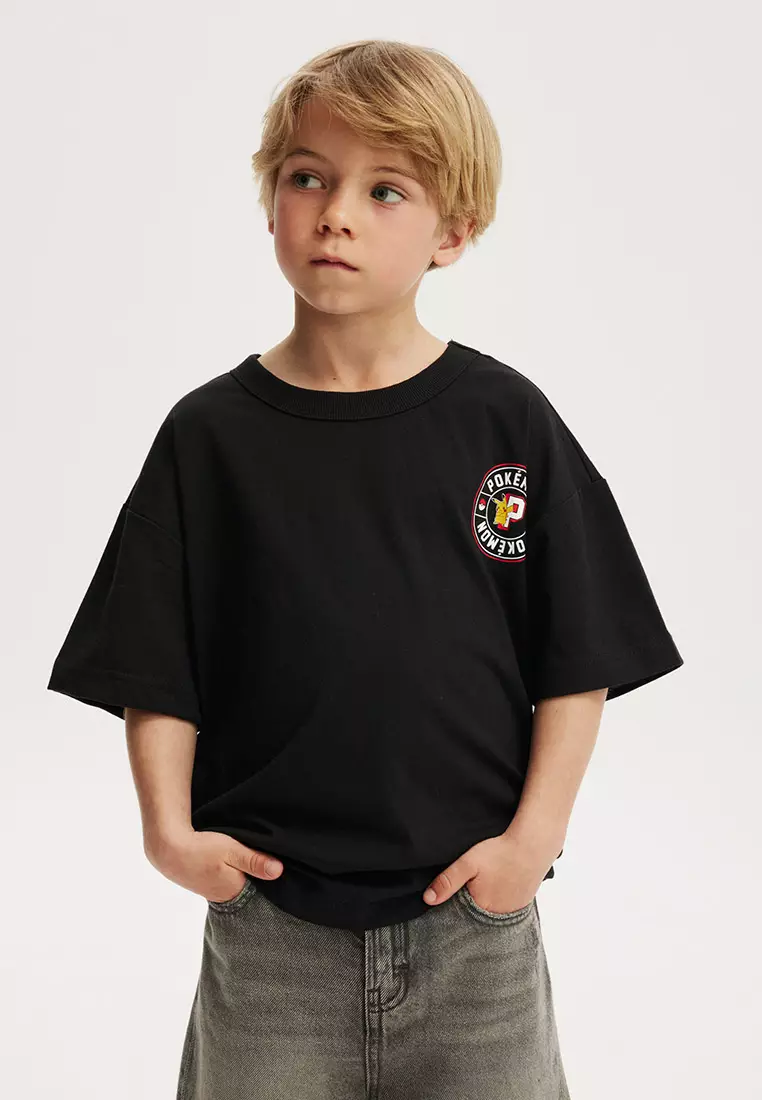 Licensed Drop Shoulder Short Sleeve Tee