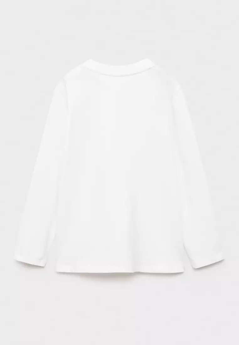 Long Sleeve Cotton T-Shirt