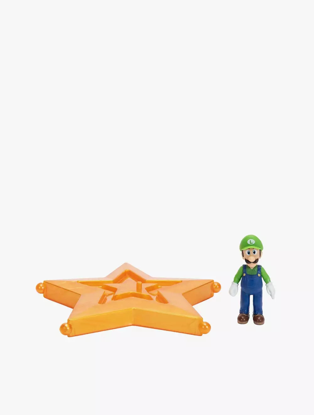 The Super Mario Galaxy Movie – 1.5” Figure with Star Accessory – Luigi - SM843245