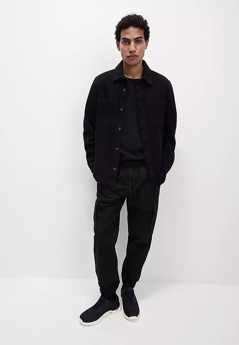 Elasticated Waist Ripstop Cargo Trousers