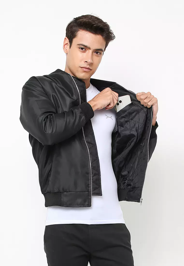 FLEXZONE Bomber Jacket Exclusive Black