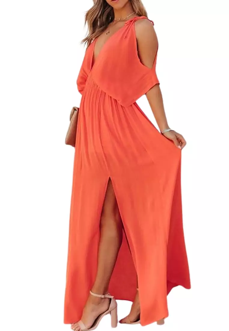 Lehlyn Dress - Orange