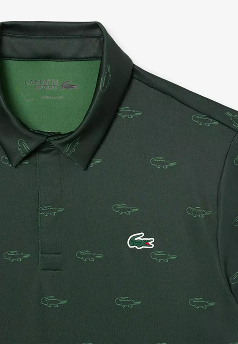 Golf Printed Recycled Polyester Polo Shirt