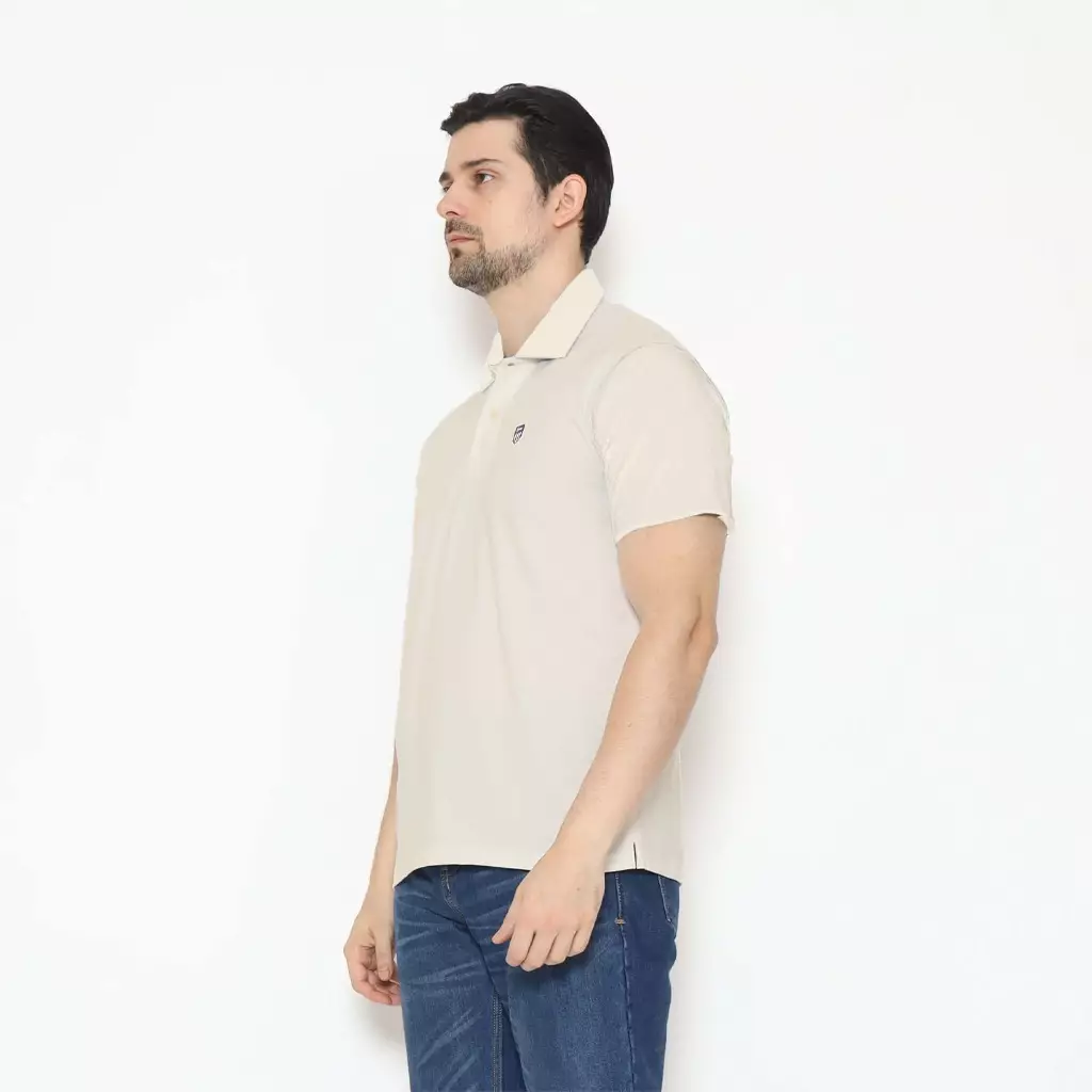 Hammer Men Fashion Polo F1PI039K1 | Kaos Polo Lengan Pendek Kuning