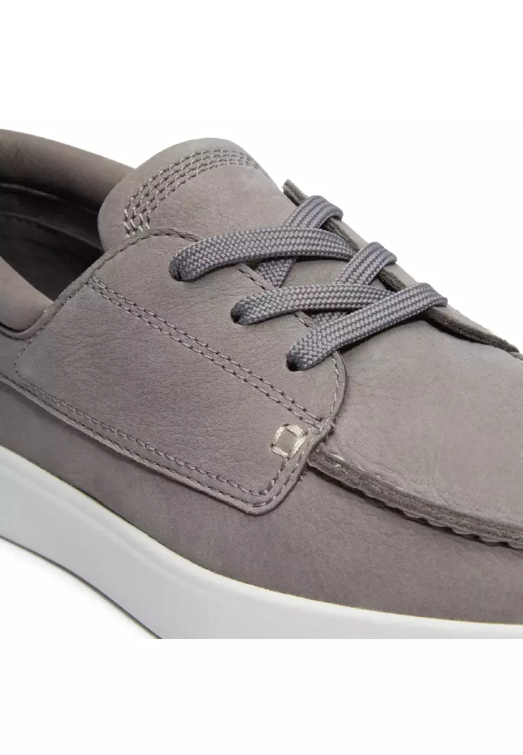 男款低筒皮革休閒鞋