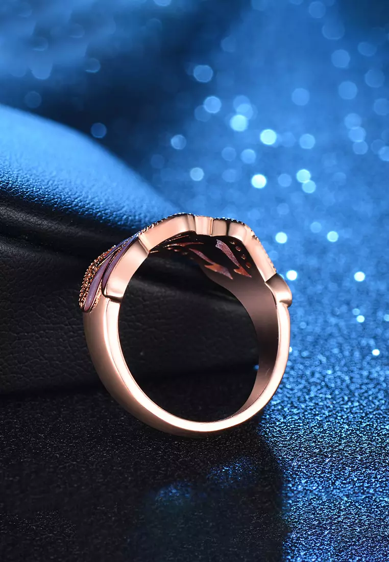 Cincin Wanita Original Korea Fashion Style Titanium Anti Pudar Perhiasan Cewek