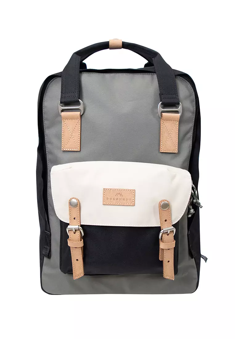 Doughnut Doughnut Macaroon Large Reborn Series Grey X Stone Backpack