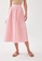Love, Bonito pink Mollie Ruched Linen Midaxi Skirt ECA86AA4D4DB83GS_2