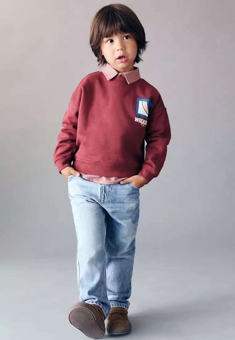 Straight Cotton Jeans