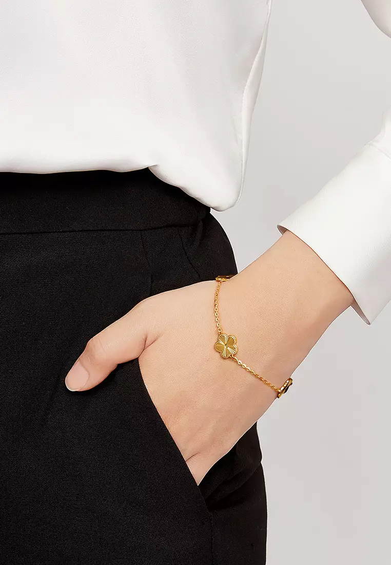 HABIB 999/24K Yellow Gold Bracelet WWGB2230823