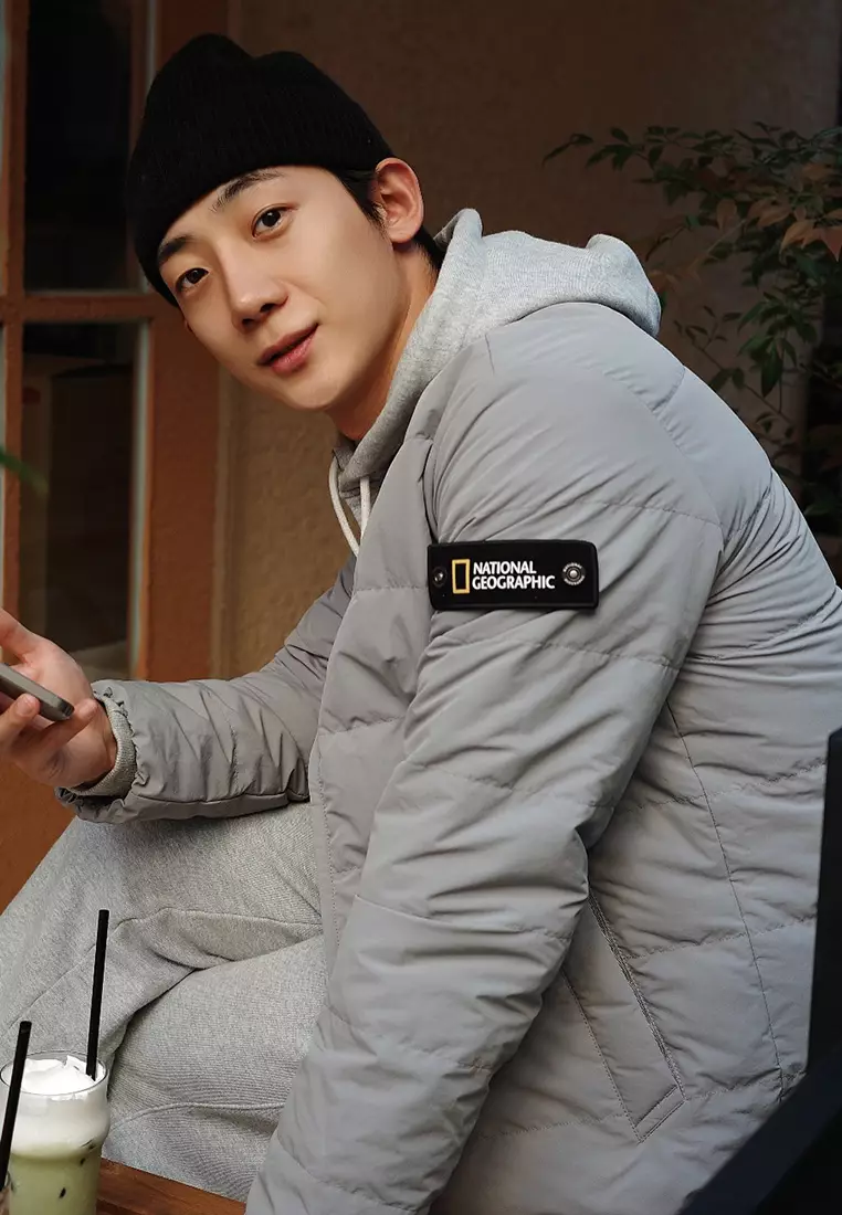 男女同款HERON U領輕便羽絨外套