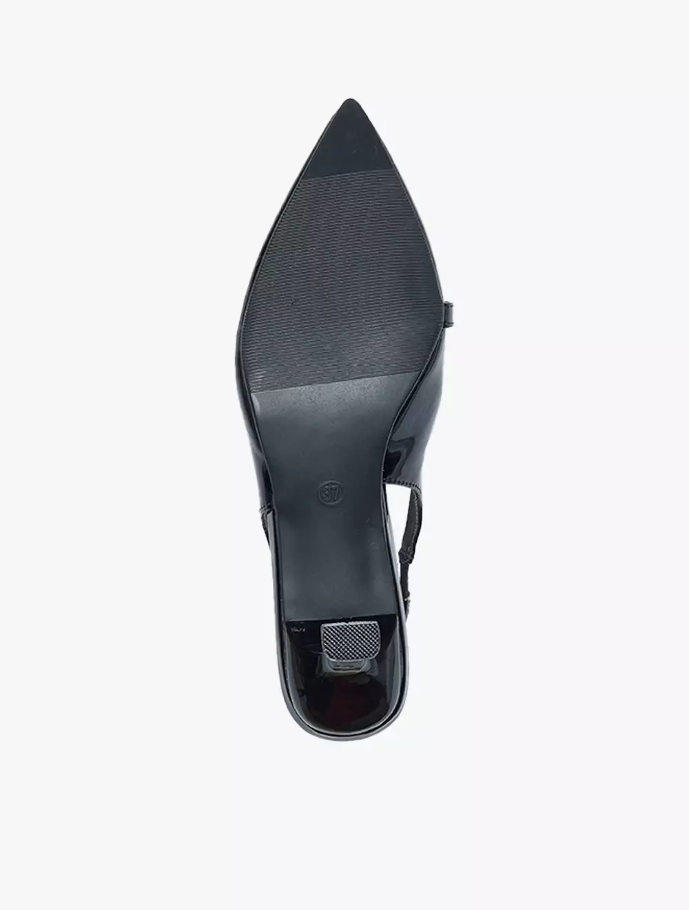 Payless Chrissie Womens Skye Sling Back Heels - Black_04