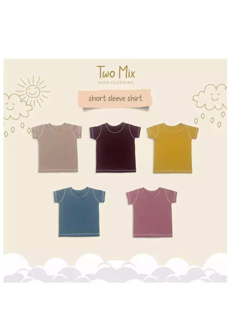 TWO MIX - Kaos Anak Katun Lengan Pendek - Short Sleeve Shirt 4262