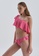 DAGİ pink Fuchsia One Shoulder Bikini Top, Frilled, Plain, Beachwear for Women 86C73USB501FB5GS_3