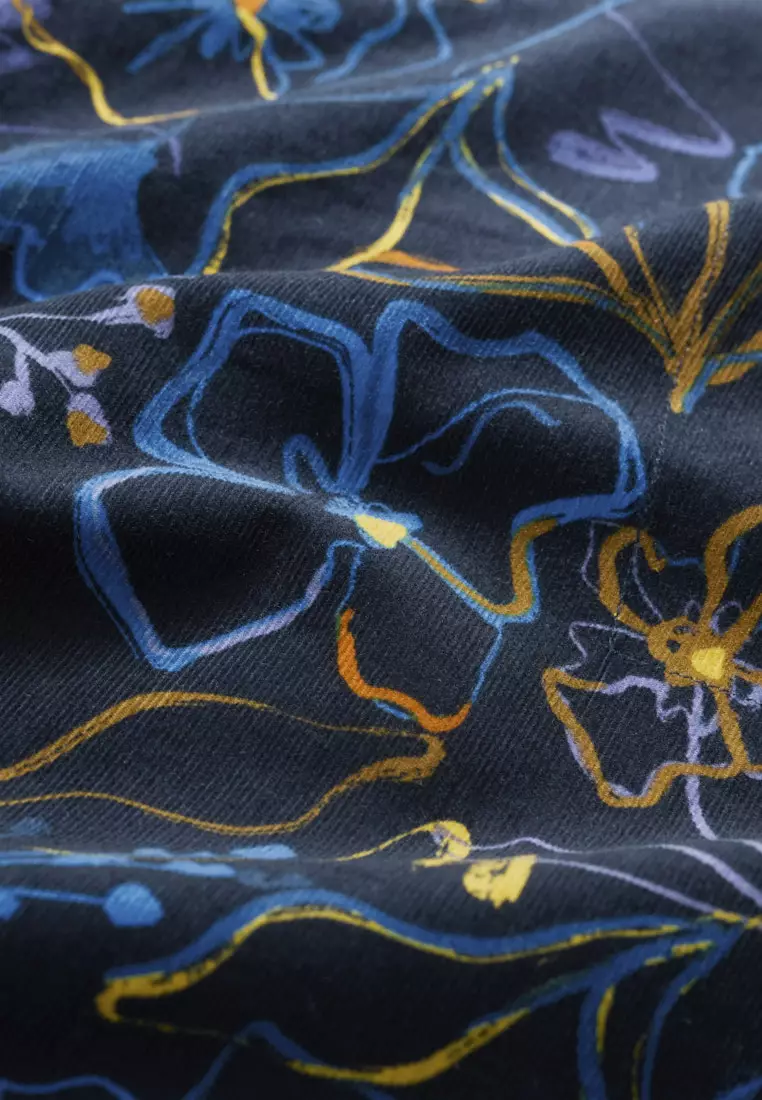 Seasalt Cornwall Navy Forest View Skirt