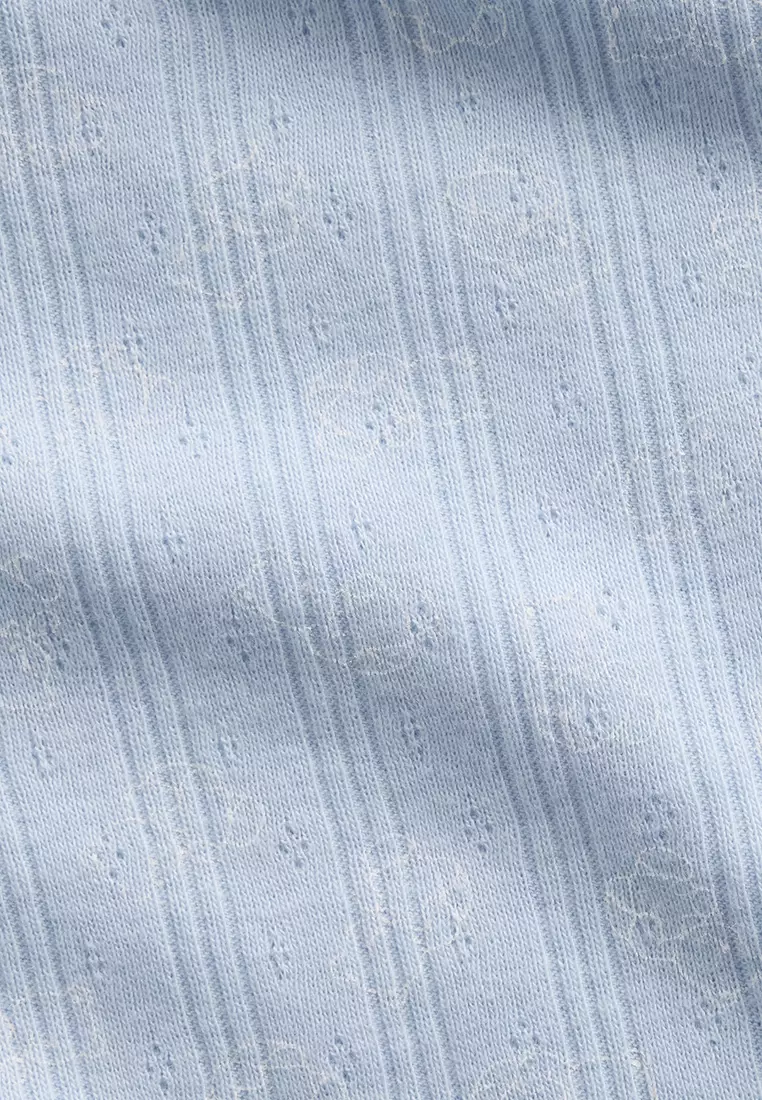 Kids Pointelle Fitted Top