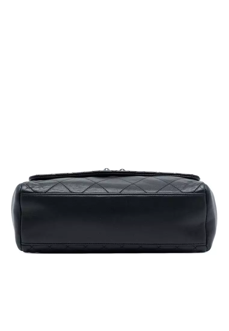 Pre-Loved Chanel Quilted Calfskin Bijoux Ring Chain Flap