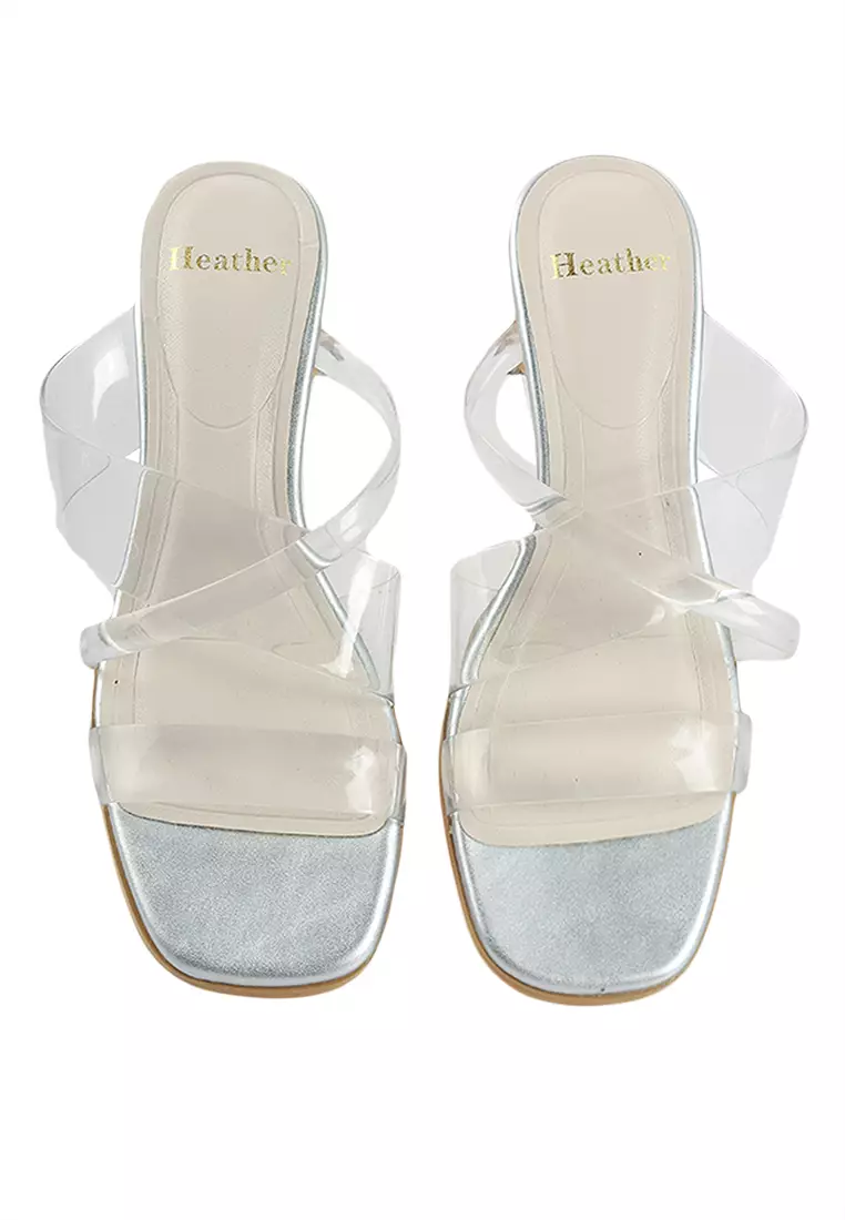 Buy Heather Clear Heel Sandals 2024 Online ZALORA Philippines